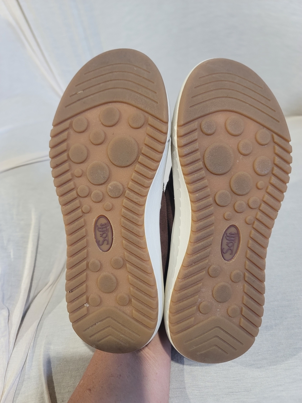Söfft Brown Snakeskin Slip-On Sneakers Size 7.5M EUC - Picture 9 of 9